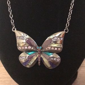 Park Lane butterfly necklace